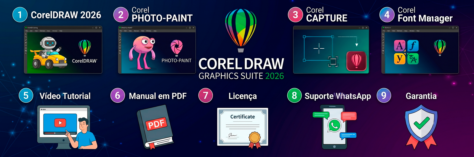 CorelDRAW Graphics Suite 2026 completa